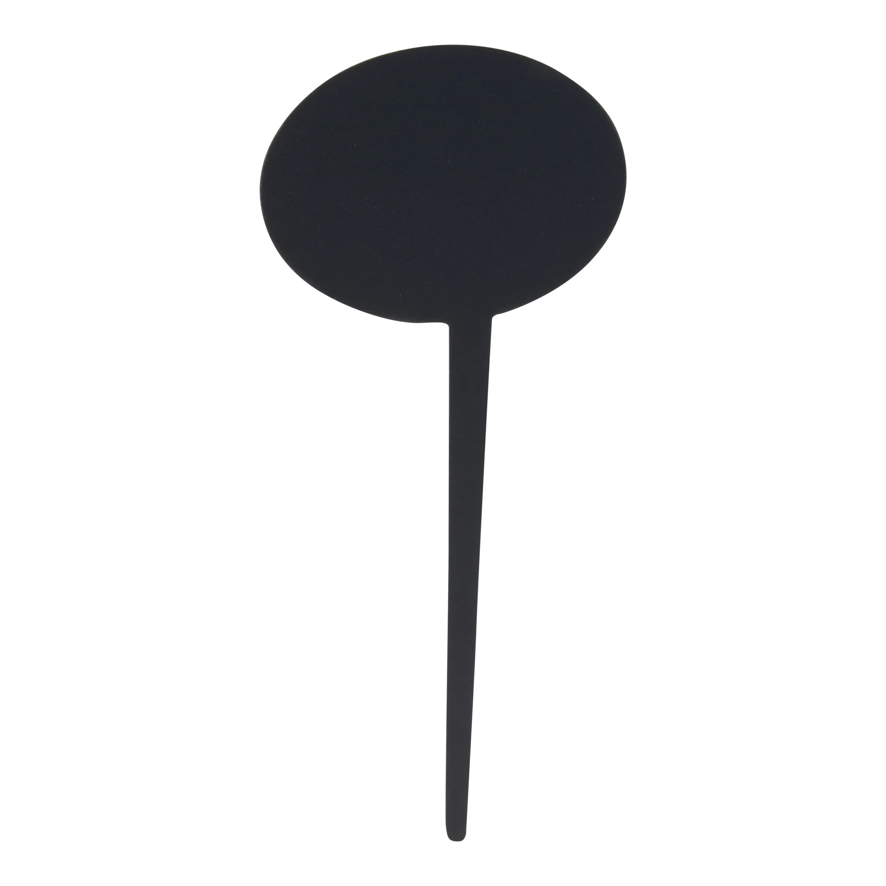 Securit® Lot de 5 Étiquettes Ardoises - Silhouette Bulle - Noir - Feutre-craie inclus