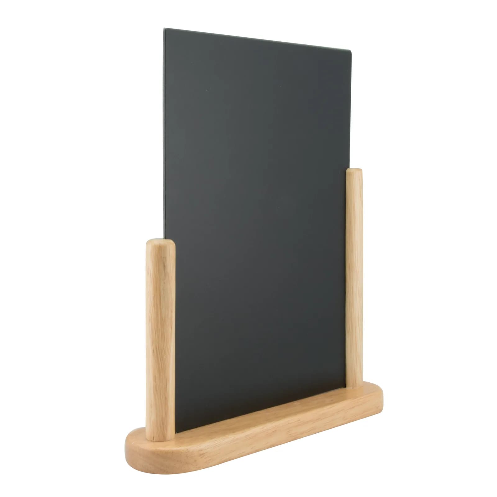 Securit® Tischtafel Elegant groß - Holz Buchenfinish lackiert - 21x30cm