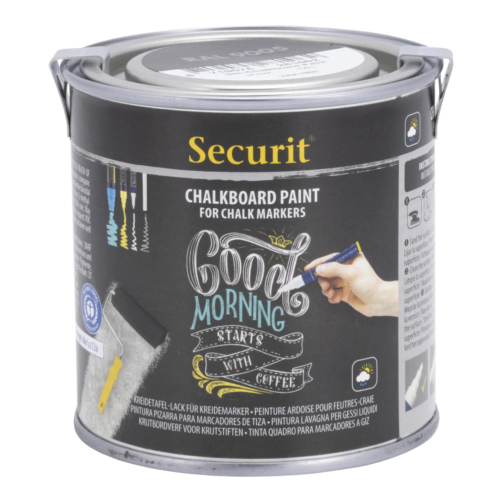 Securit® Tafellack acryl auf Wasserbasis – 250 ml