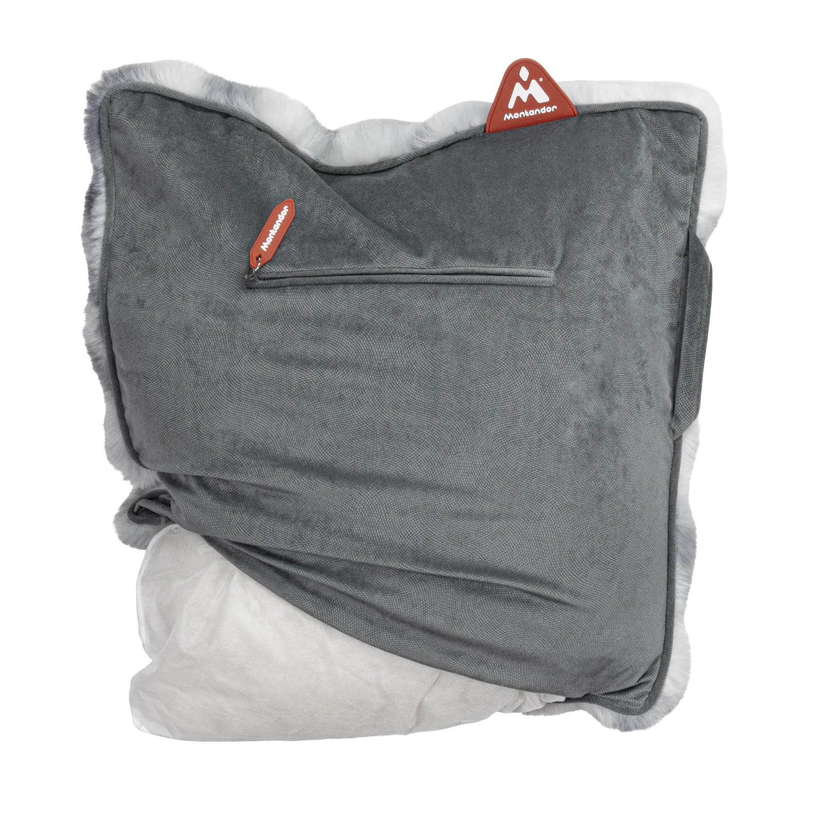 Montandor® Coussin chauffant - Fourrure Loup Arctique