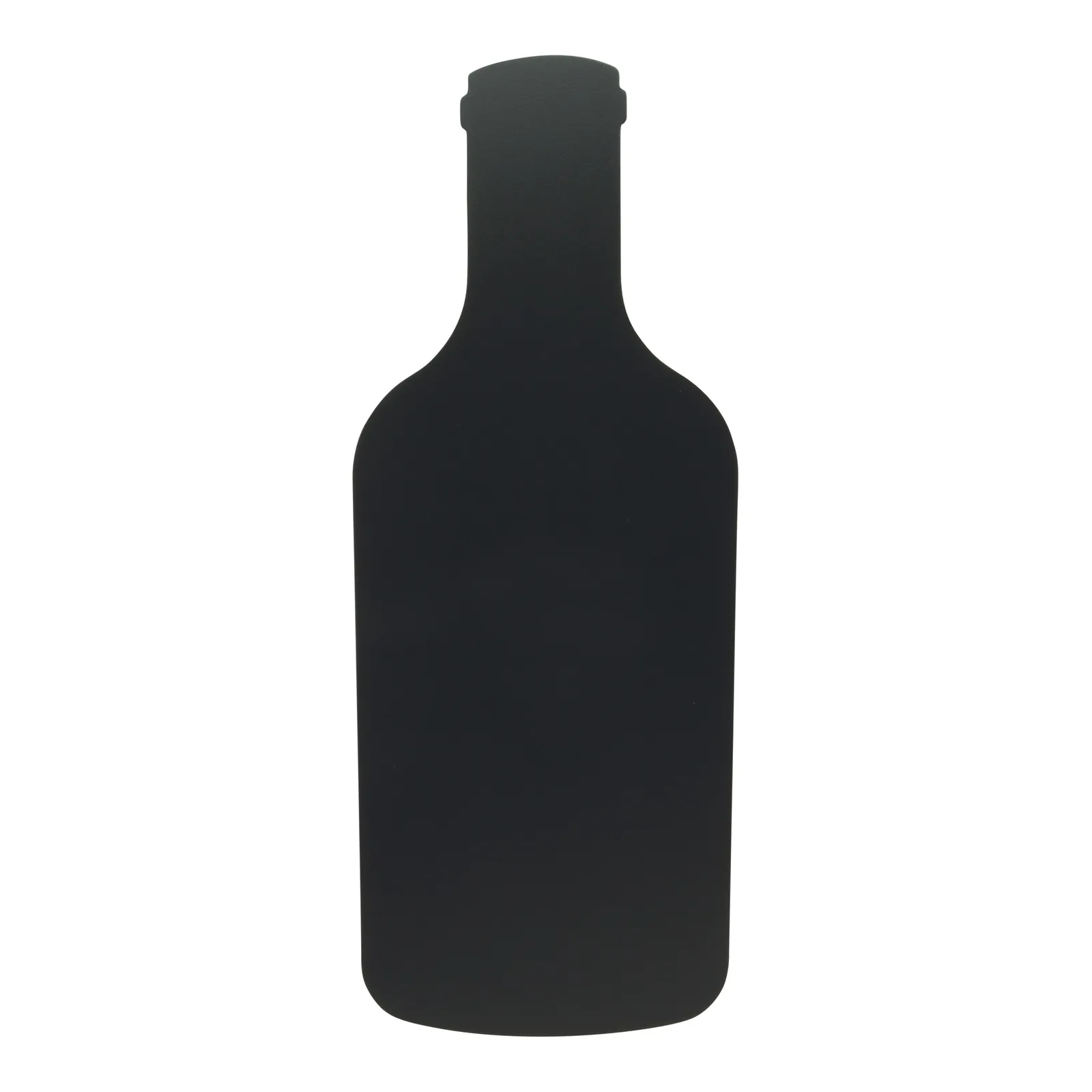 Securit® Silhouette Wandtafel Flasche – 30x50cm, Filzstift + Montageset
