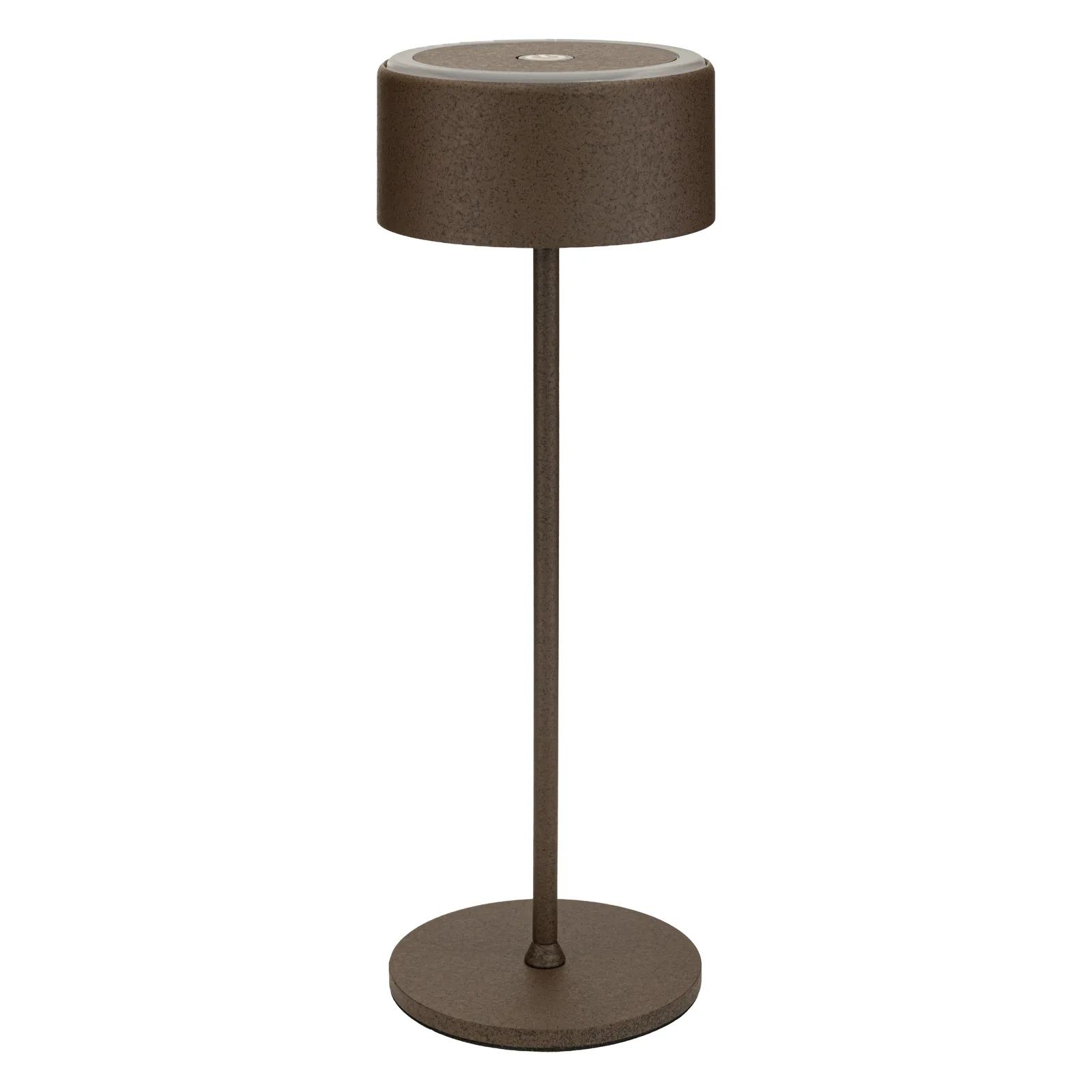 Securit® Signature draadloze led-tafellamp — bruin — binnen/buiten horecaverlichting