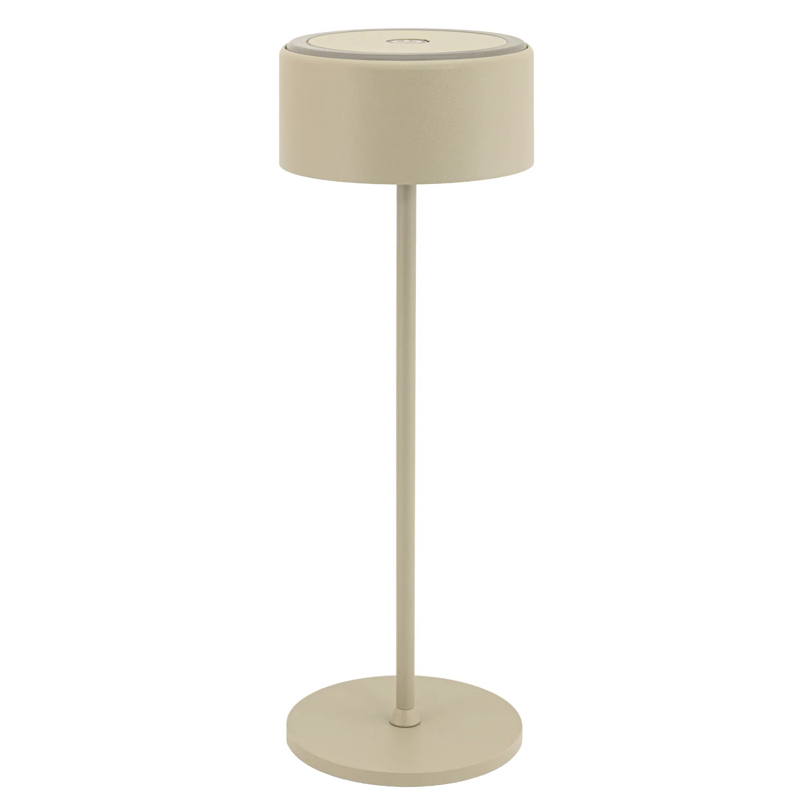 Securit® Signature draadloze led-tafellamp — zand — binnen/buiten voor restaurant en hotel