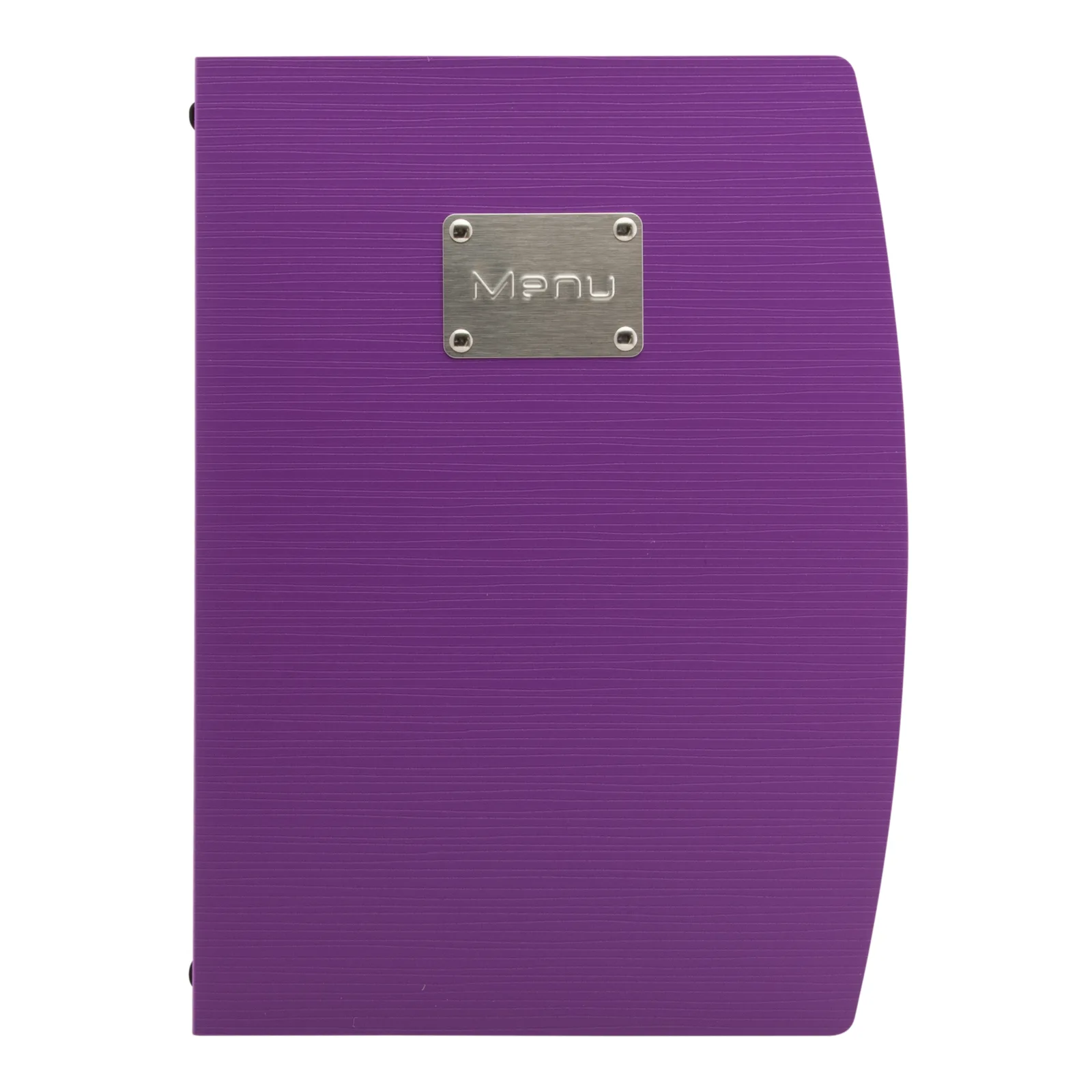Securit® A4 menumap Rio – violet – 4 panelen met Menu-plaatje
