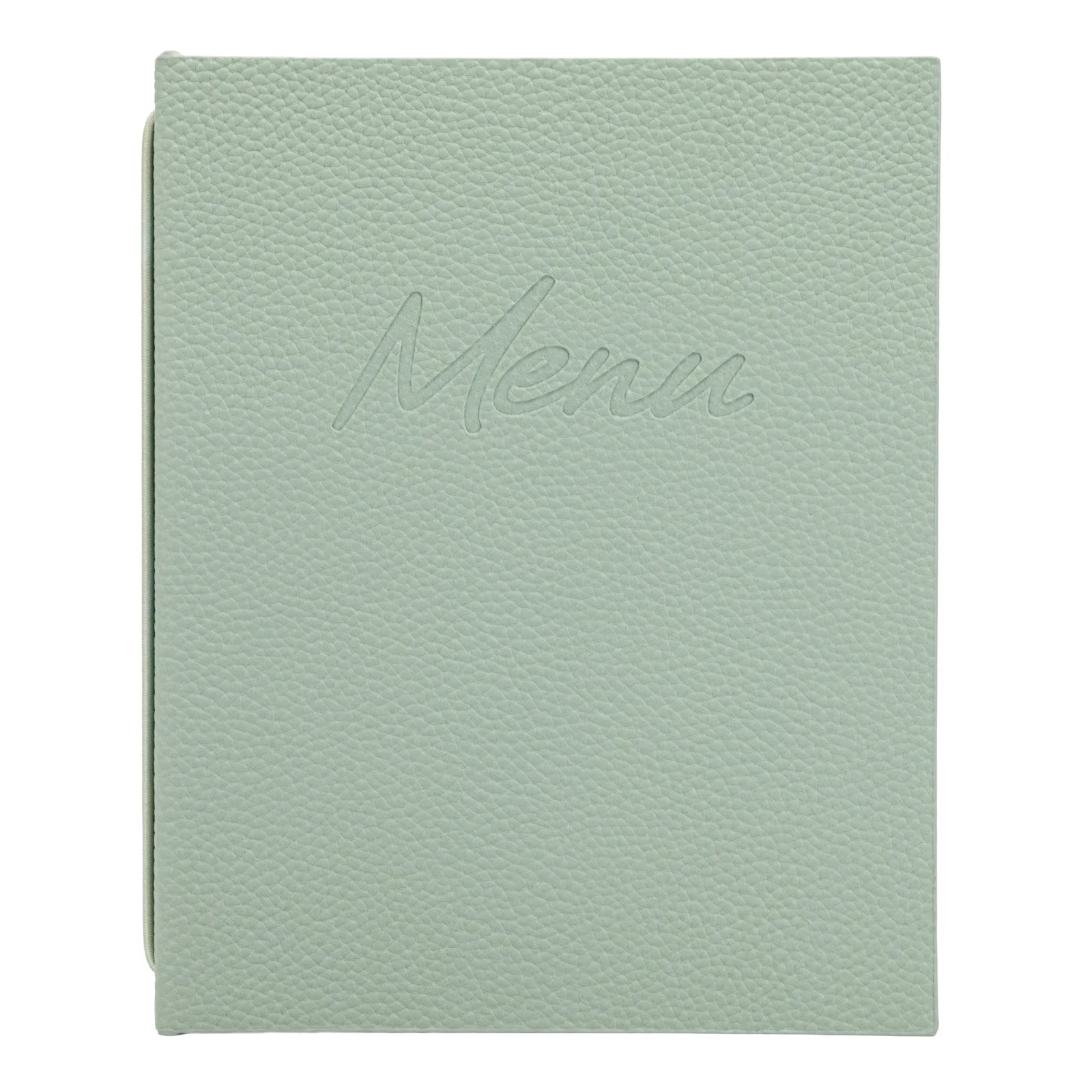 Securit® Signature A5 menumap – groen – 4 panelen
