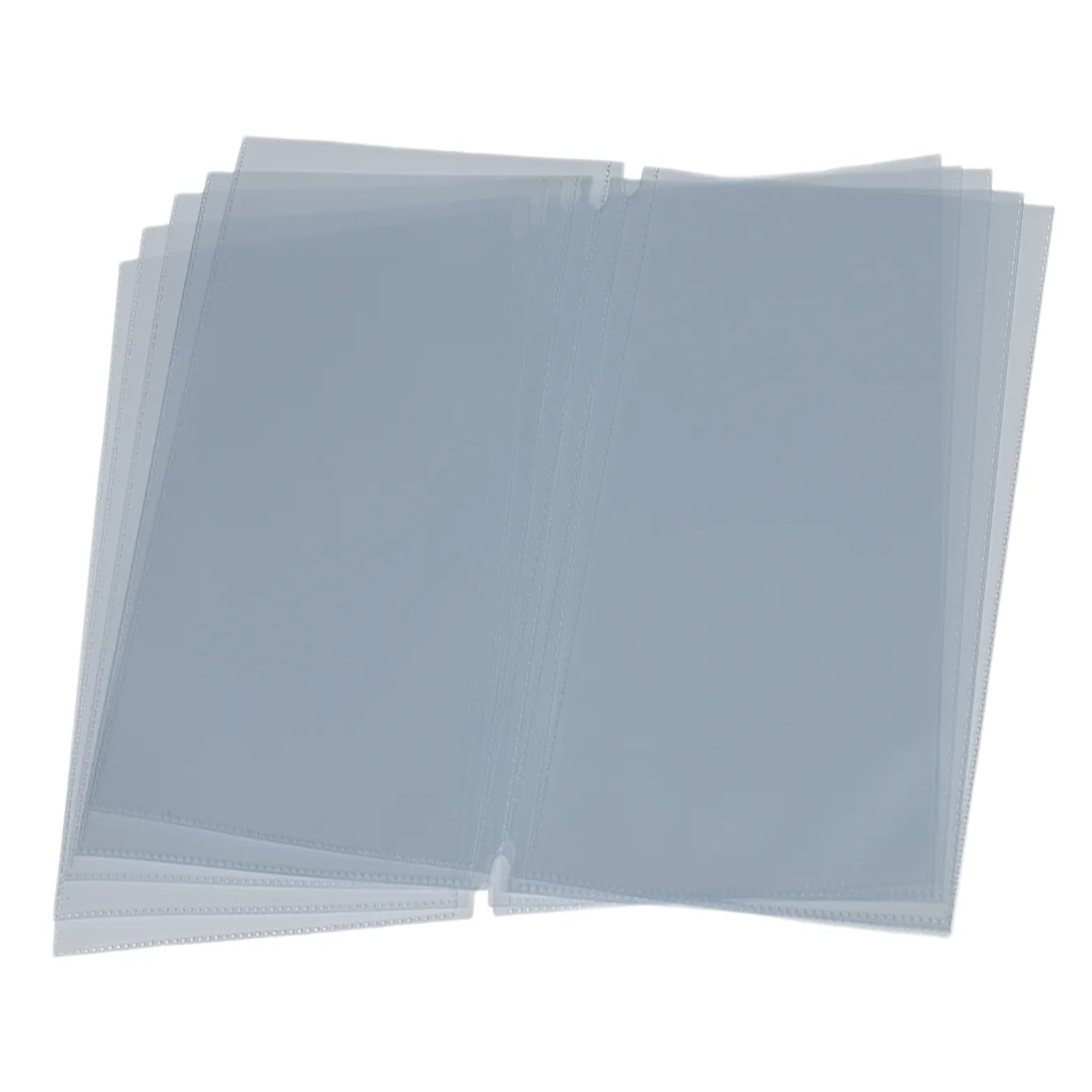 Securit® 10er-Pack Einsätze für Menükarten lang (A4 hoch × A5 breit)