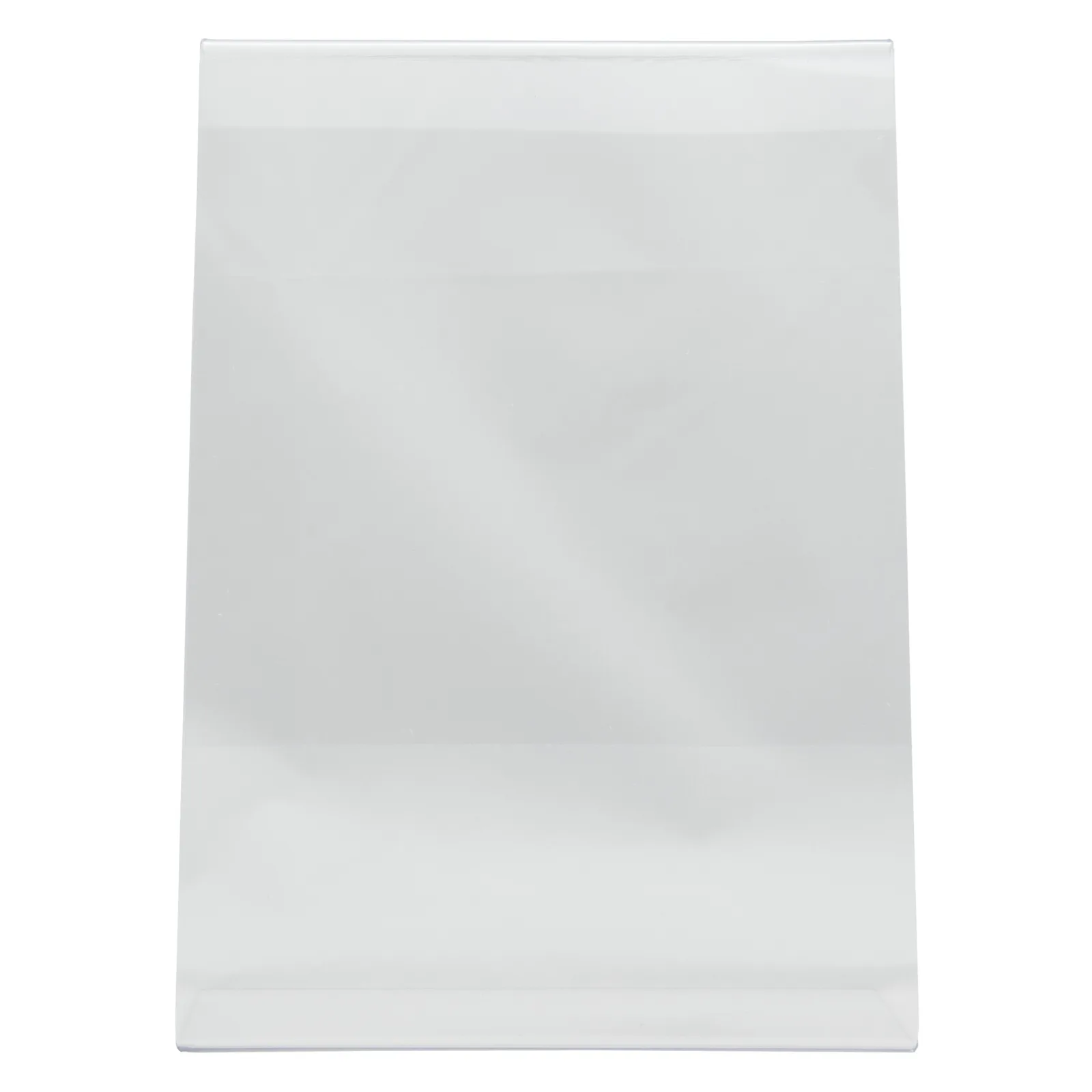 Securit® Porte‑affiche transparent A4 - Forme en L - Acrylique