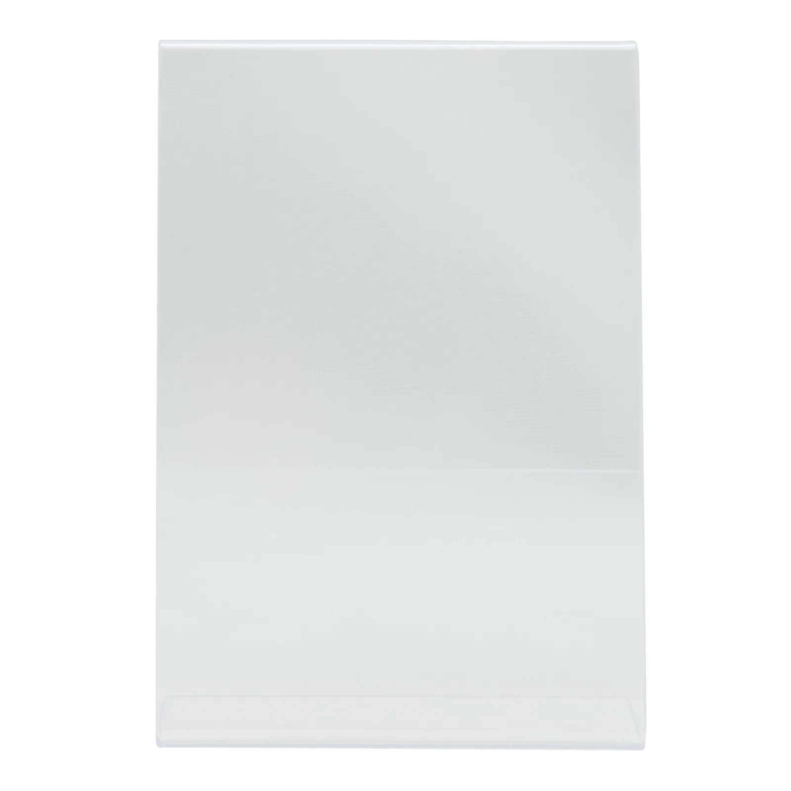 Securit® Porte‑affiche transparent A6 - Forme en L - Acrylique