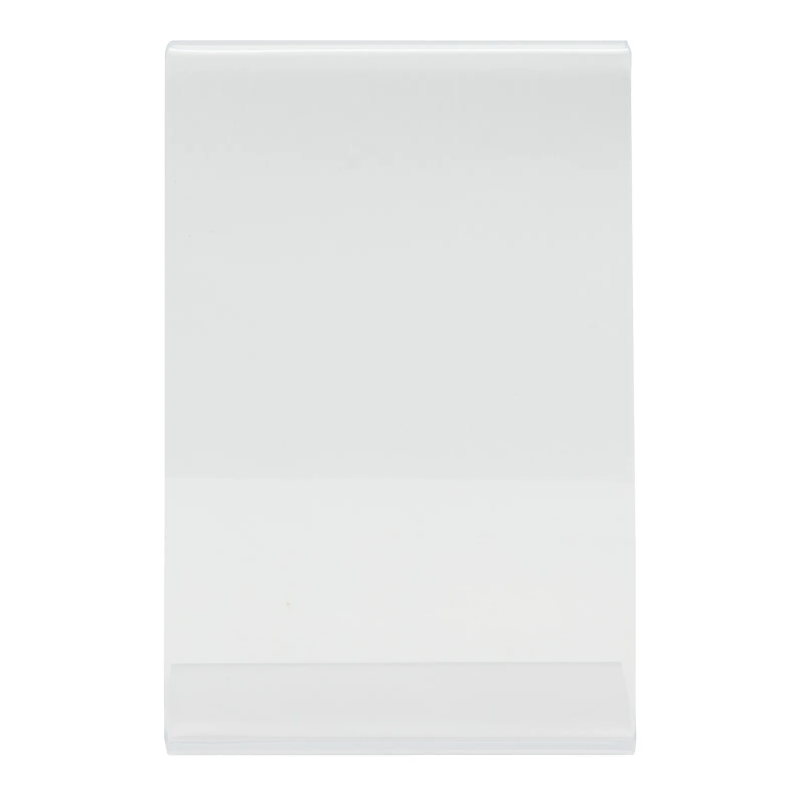Securit® Porte‑affiche transparent A8 - Forme en L - Acrylique