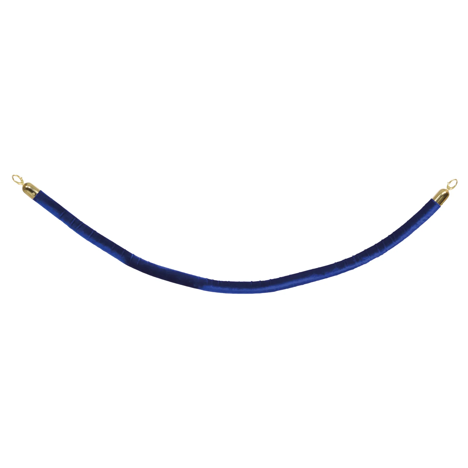 Securit® Samtseil für klassischen Pfosten – Goldbeschläge – 150 cm