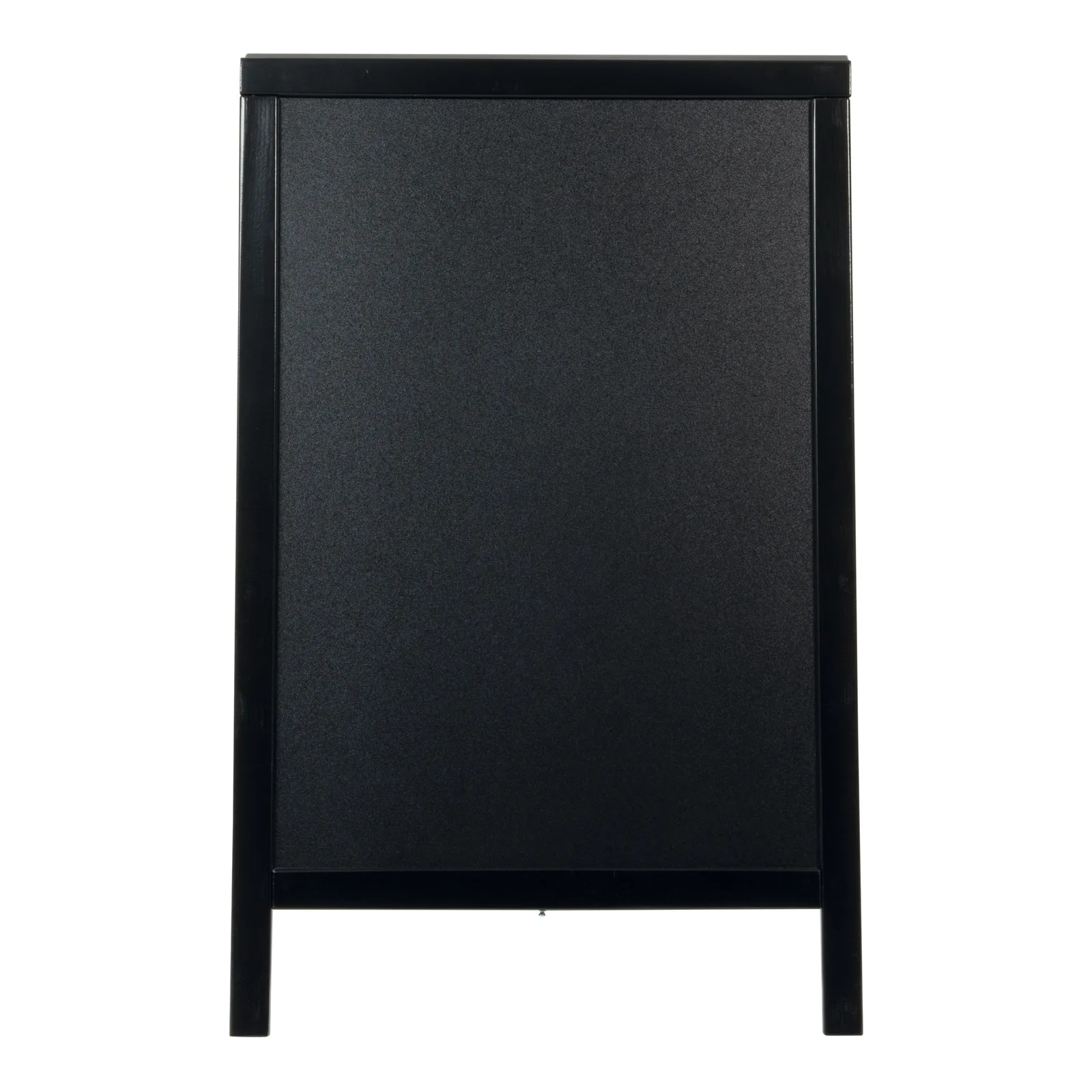 Securit® Duplo Gehwegaufsteller Kiefer - schwarz lackiert - 55x85cm