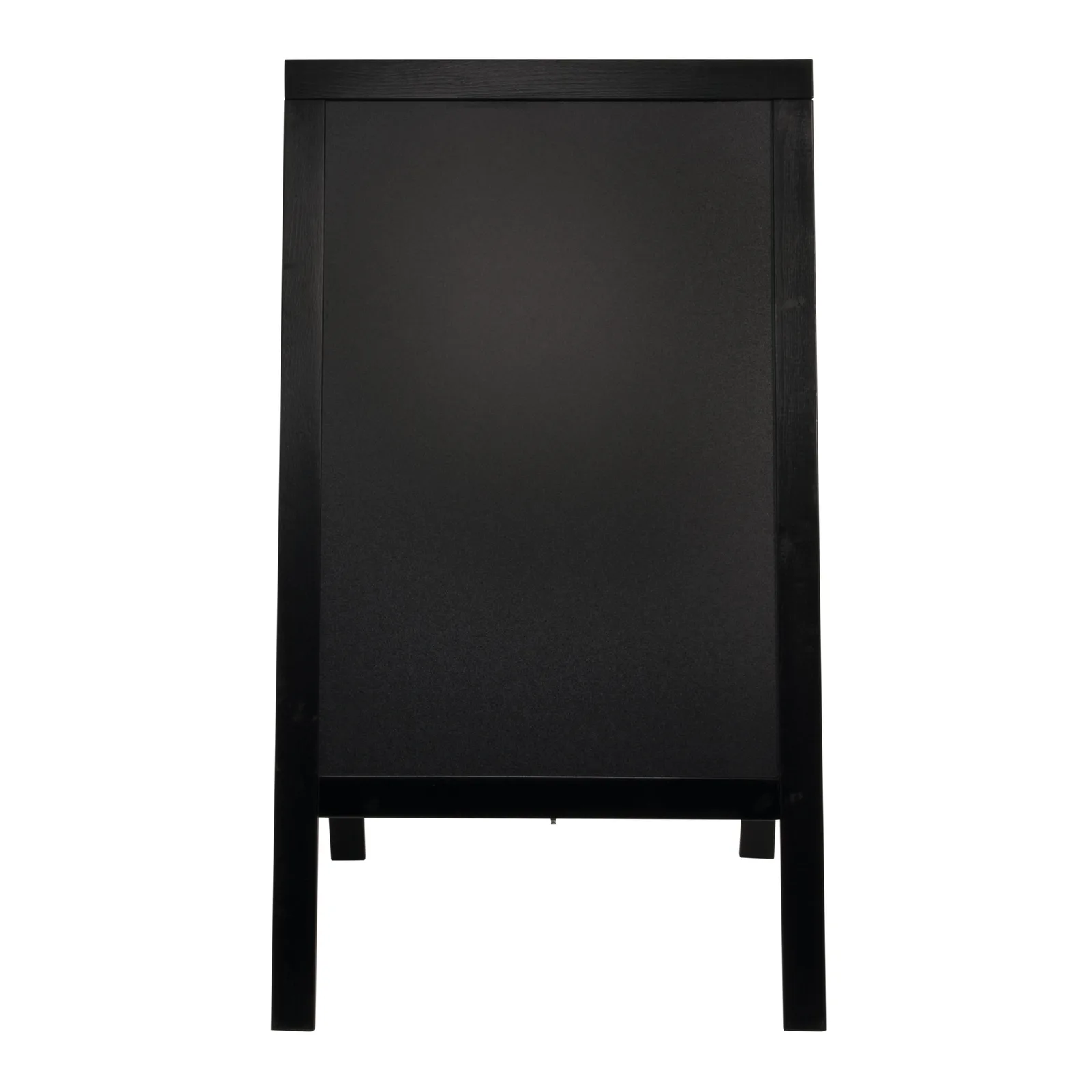 Securit® Gehwegschild Sandwich Kiefer, Schwarzfinish, 70×120cm