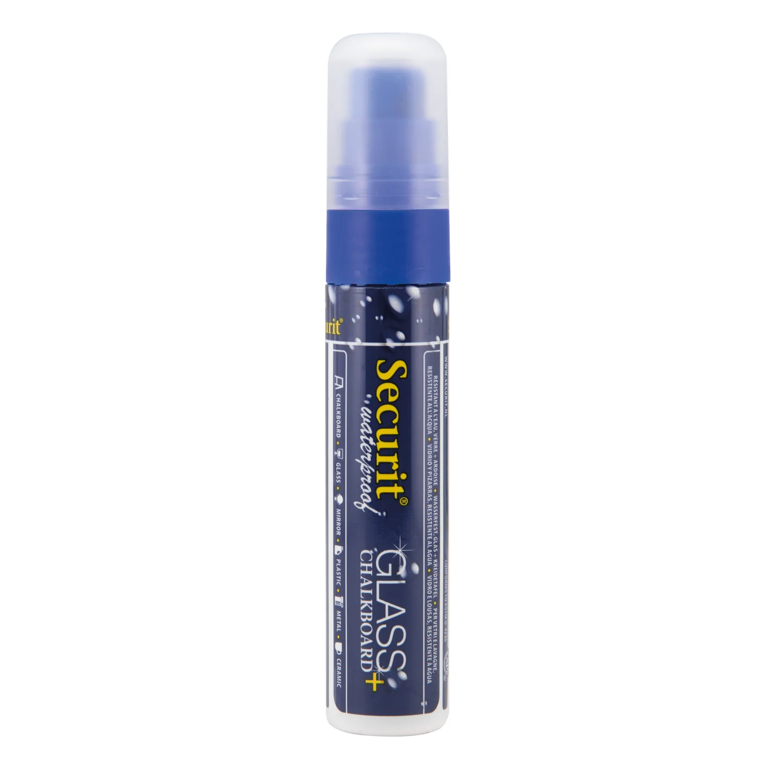 Securit® Flüssigkreidemarker wasserfest 2er Set - groß 7-15 mm