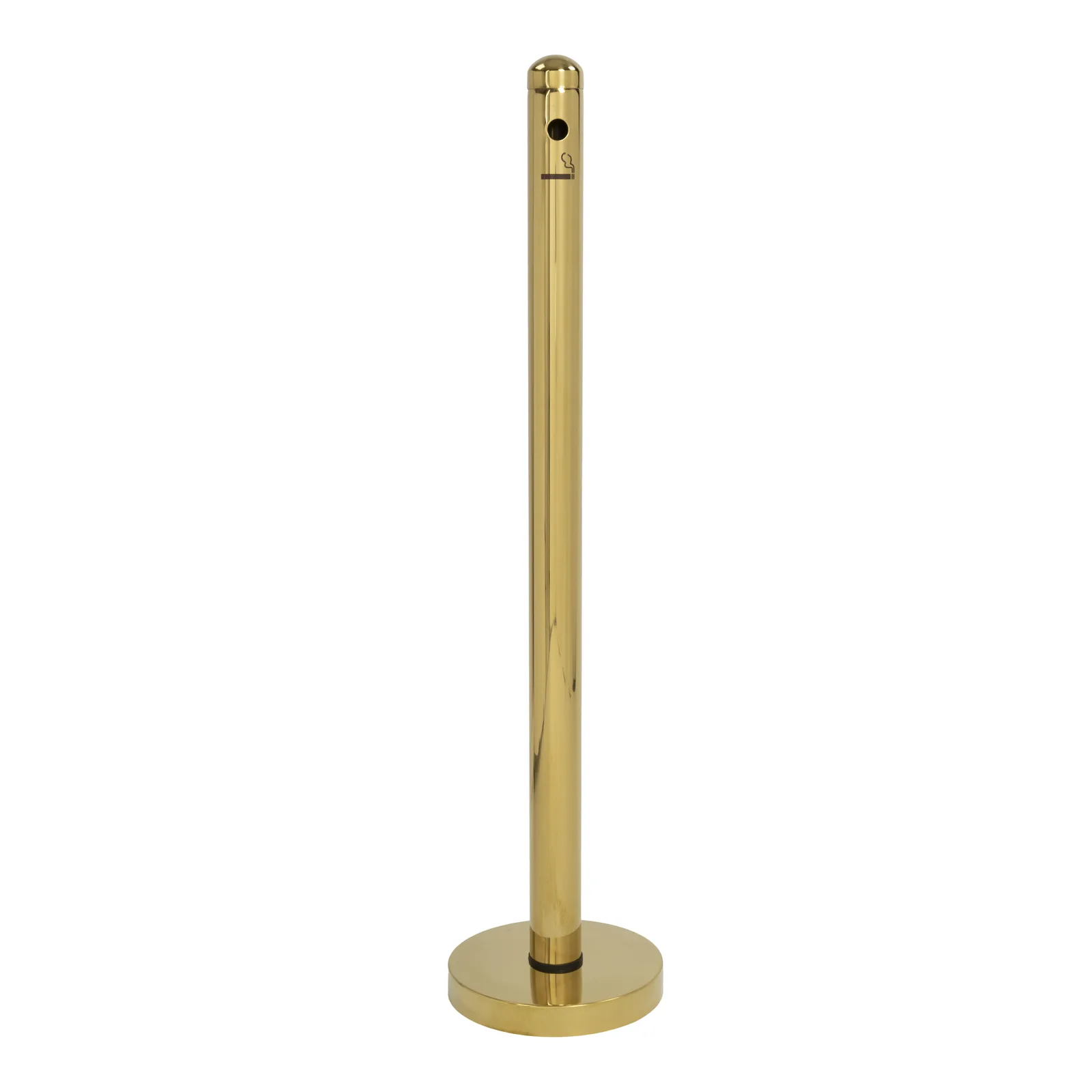 Securit® Aschenbecher - Gold - 100 cm (Fuß und Sockel enthalten)