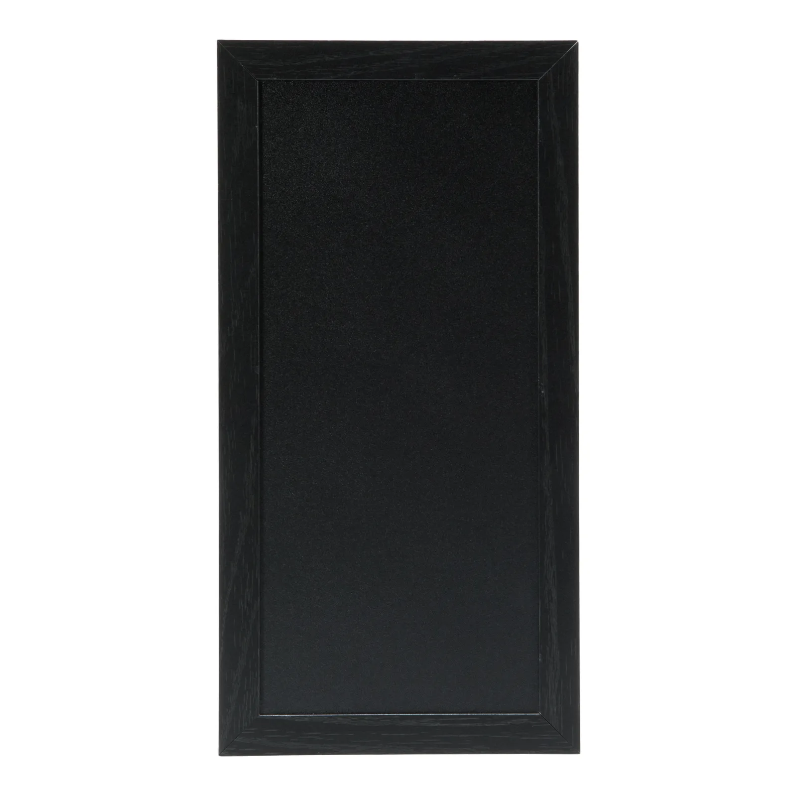 Securit® Woody Schiefertafel, Holz lackiert, weiße Kreidestifte + Montageset – 20×40 cm