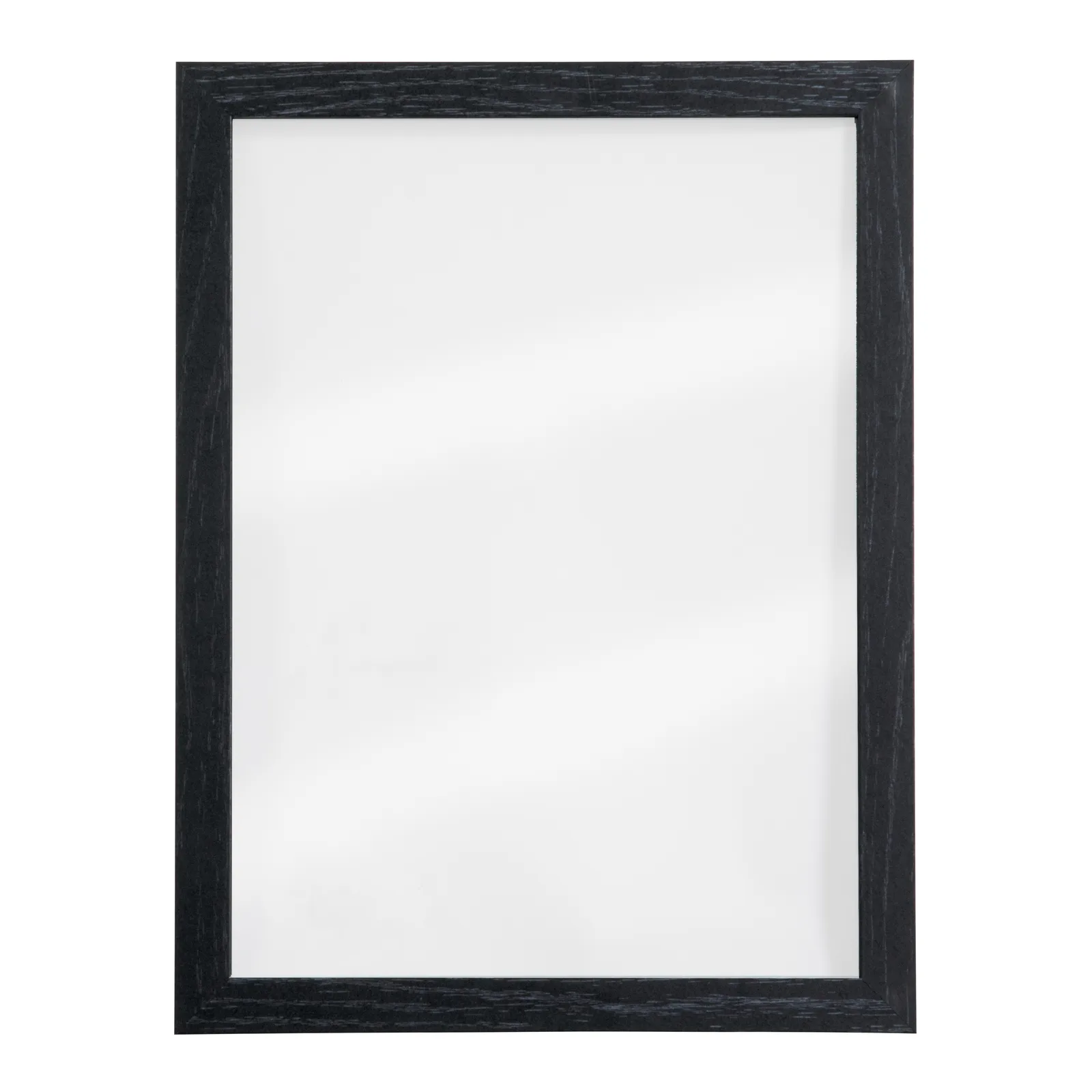 Securit® Woody Rahmen transparent, mit Montageset und 2 Kreidestiften (weiß/schwarz) – 30×40 cm