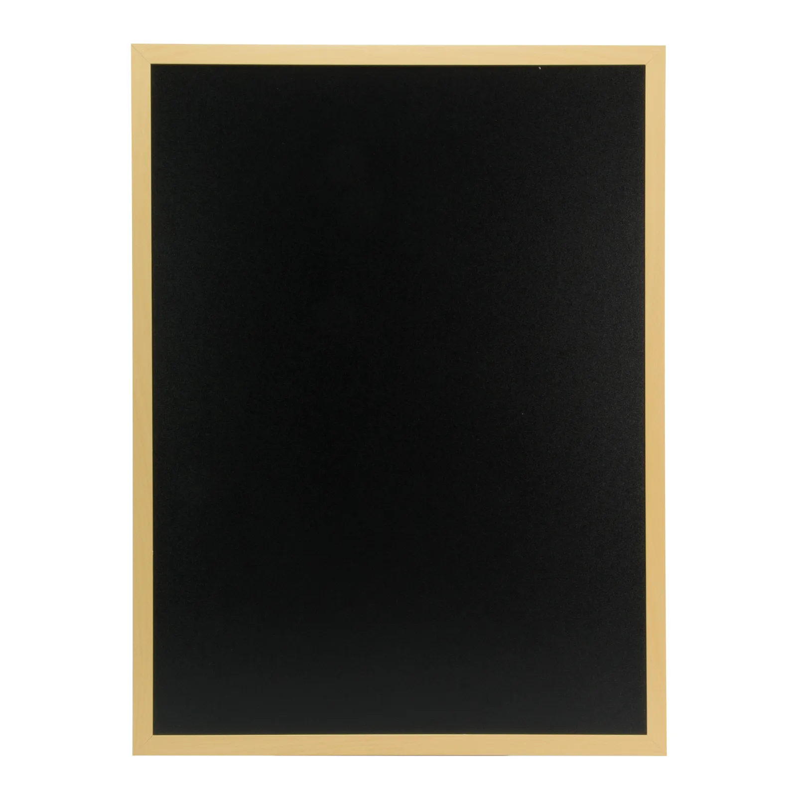 Securit® Woody Schiefertafel, Holz Teakfinish, weiße Kreidestifte + Montageset – 60×80 cm