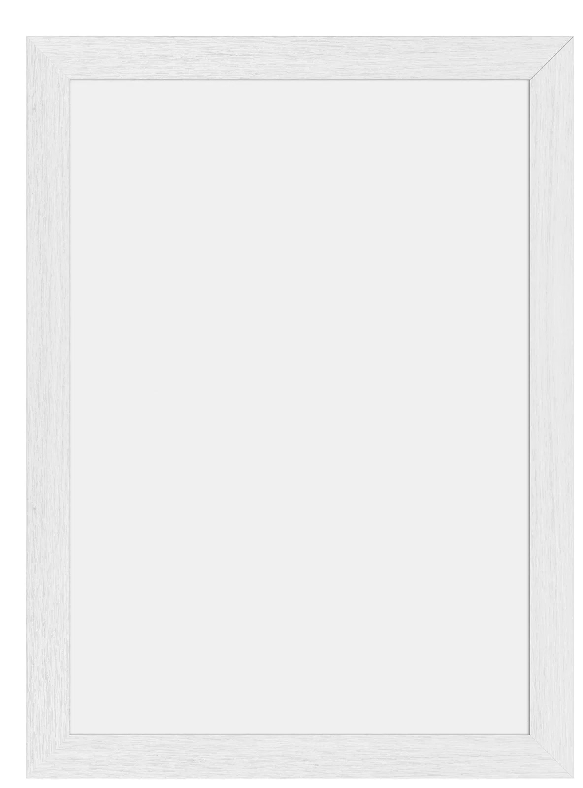 Securit® Woody wand-krijtbord — wit gelakt grenenhout — 30 × 40 cm — krijtstiften en bevestiging inbegrepen